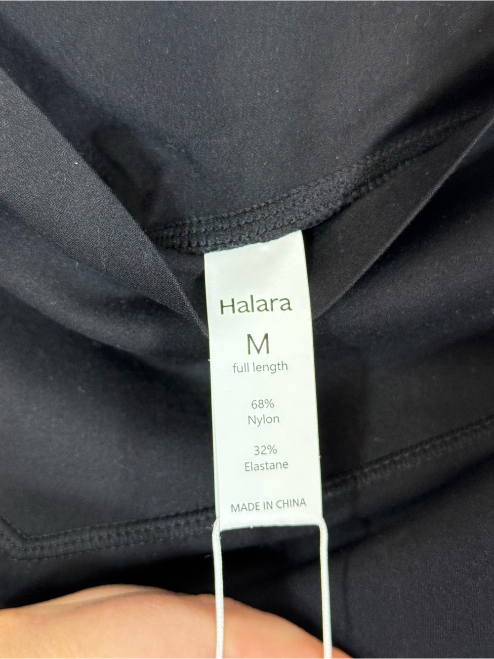 NWT, Halara Ultra Sculpt Full Length Leggings. Size Medium. Black - Picture 5 of 8